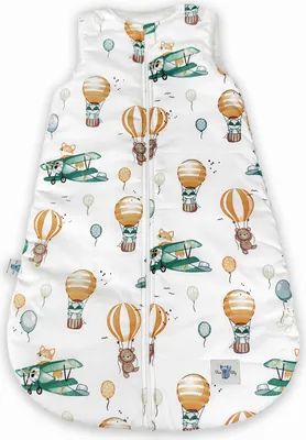 Produktbild von BlueKitty Schlafsack aus Baumwolle / Pucksack, Schlafsack für Kleinkind, Strampelsack - Sommer/Winter - Neugeborene