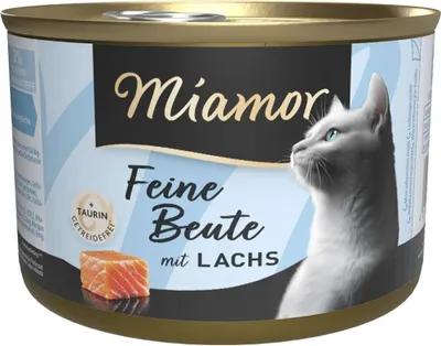 Image de Miamor 185gx12 Délicates Proies Saumon