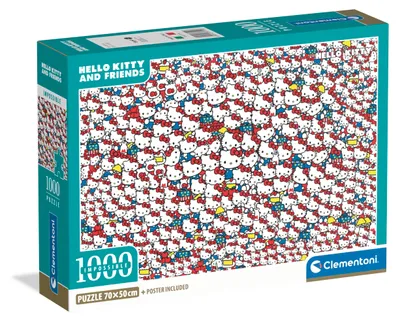 Produktbild von Clementoni Impossible Hello Kitty - 1,000 pieces