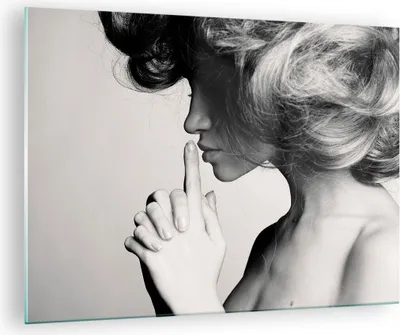 Produktbild von Bilder auf glas - Frau Modell - 70x50cm - Glasbilder - Wandbilder - Bilder - Kunstdruck - zum Aufhängen bereit - Wanddekoration aus Glas - Glas Bilder - Wandbild auf Glas - Einteilig - GAA70x50-3546