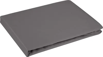 Produktbild von Spannbetttuch DINA mit Gummizug stahl 100x200 25cm