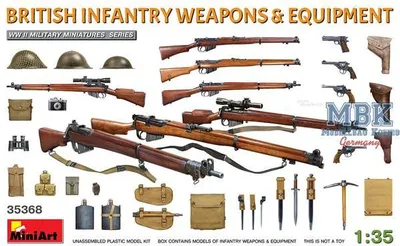 Produktbild von MINIART MA35368 British Infantry Weapons & Equipment