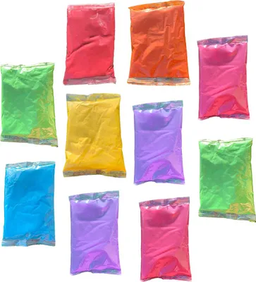 Produktbild von Holi Herzpulver Farbmischung 10 Stk.