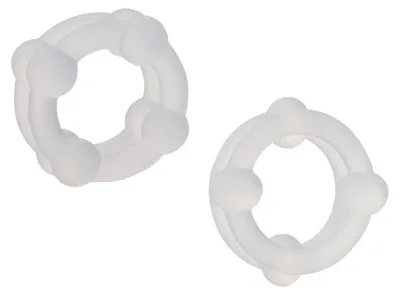Image de Anneaux doubles empilables en silicone