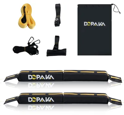 Zdjęcie produktu dla Torba dachowa miękka - Uniwersalna - Składana - Maks. 80 kg - Do kajaka, deski surfingowej i snowboardu