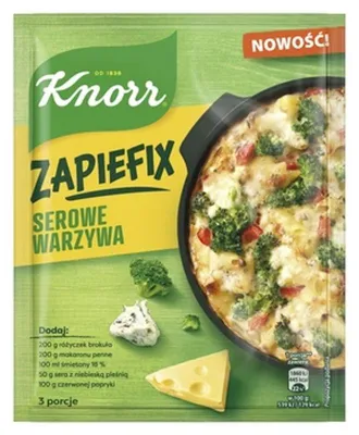 Zdjęcie produktu dla Knorr Zapiefix Warzywa & Ser 40g