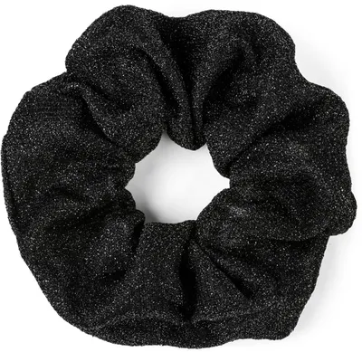 Obrázok produktu pre styleBREAKER Dámska trblietavá gumička do vlasov XXL v retro štýle, elastická, scrunchie, gumička do copu, čelenka 04027001