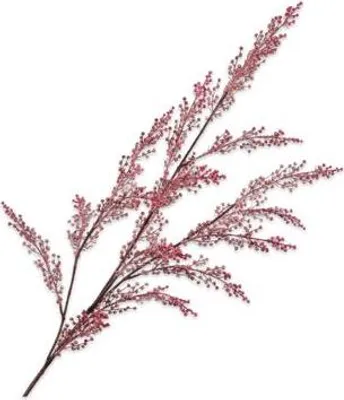 Produktbild von Silk-ka Kunstblume - Seidenblume - Kunstzweig Beerenzweig Mauve-Rosa-Rot 89 cm