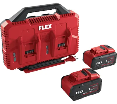 Image de Pack énergie 18 88 Duo SP chargeur double CA SP et 2 batteries 8Ah 18V