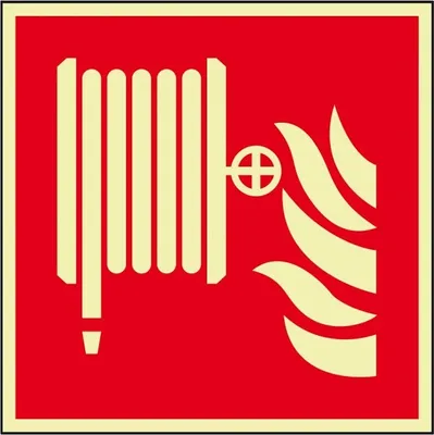 Produktbild von Schild I PERMALIGHT power langnachleuchtend Brandschutzzeichen Löschschlauch,...