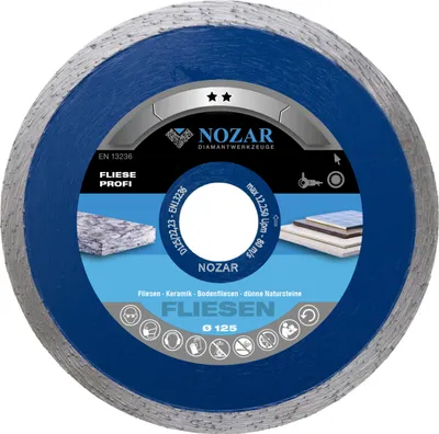 Produktbild von Nozar Diamant-Trennscheibe Fliese Profi 115 mm