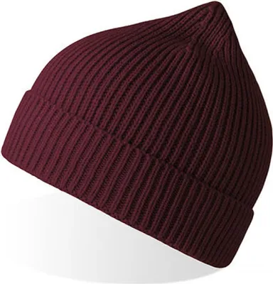 Produktbild von Atlantis ANDB | Andy Beanie es recyceltes Polyester Wintermütze - Farbe: Burgundy - Größe: One Size