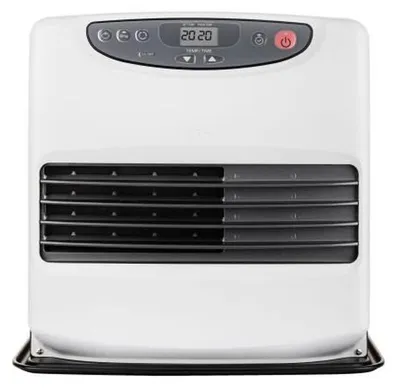Produktbild von QLIMA SRE 9046 C-2 Elektro-Kerosenheizer 9 l, elektronisch, 54 m², 4650 W, programmierbar 24 h, Fuzzy Logic, CO2-Abschaltung, 39 dB, silId