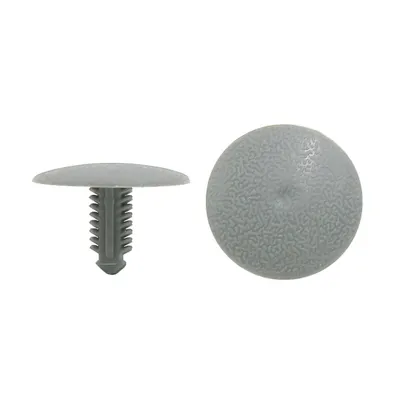Produktbild von 50stk. Kunststoff Niet 6mm Lochdurchmesser Autotuer Fasteners Grau