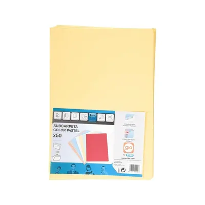 Productafbeelding van Submap Elba GIO, geel, formaat A4 (50 stuks)