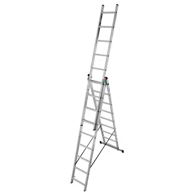 Produktbild von Krause Corda Mehrzweckleiter mit Treppenfunktion 3x9 Sprossen