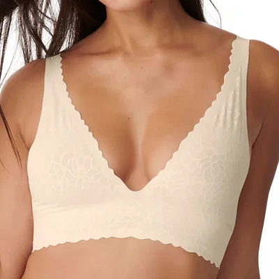Produktbild von sloggi ZERO Feel Lace 2.0 Top Leicht gepolsterte Cups, Kein Abzeichnen unter Kleidung, Ideale Bewegungsfreiheit