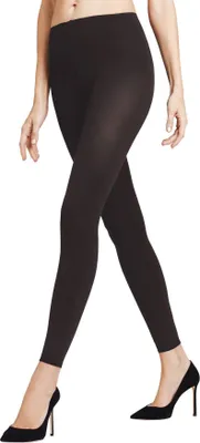 Produktbild von FALKE Damen Leggings - Pure Matt, 100 DEN, blickdicht Schwarz XL (46-48)