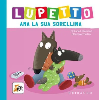 Image de Le petit loup aime sa petite soeur. Ami du loup