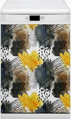 Obrázok produktu pre Magnetická fólia na magnety do umývačky riadu Magnet do umývačky riadu 45x80 cm dekor - jesenné farby