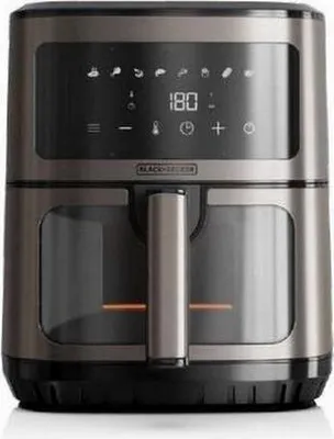 Image de Friteuse airfryer 6.5l 1600w noir - Black+decker - BXAF2501E -