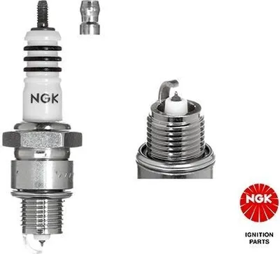 Image de Bougie Ngk Bpr6hix Iridium Argent Argent One Size