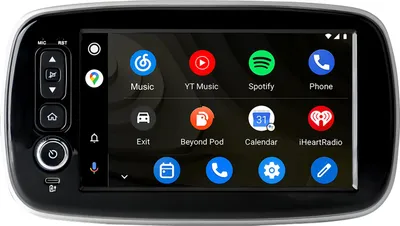 Produktbild von Android Autoradio 8 Zoll 64 GB für Smart 453 Fortwo/Forfour (2015–2020) mit CarPlay & Android Auto Navigation & Bluetooth