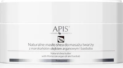 Obrázok produktu pre Prírodné bambucké maslo Apis s arganovým olejom. na masáž tváre 100 g