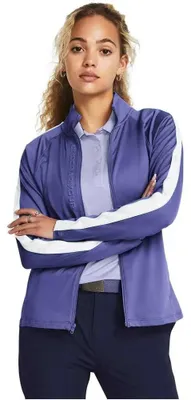 Image de Veste polaire femme Under Armour Golf Storm Midlayer, couleur violet, taille L