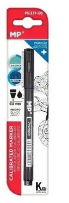 Obrázok produktu pre Presný kaligrafický fix 0,5 mm, čierny – MP Main Paper
