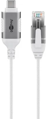 Produktbild von Ethernet-Kabel USB-C 3.1 auf RJ45, Slim, 5 m