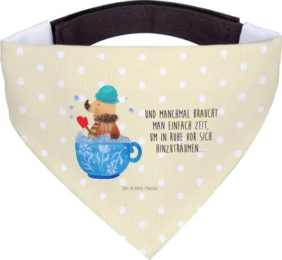 Produktbild von Mr. & Mrs. Panda Tuch Nachtfalter Schaumbad - Gelb Pastell - Geschenk, Badezimmer, Tasse, Baden, Hundehalstuch, Hunde-Halstuch, Bad, Lustige Sprüche, Halstuch Für Hunde