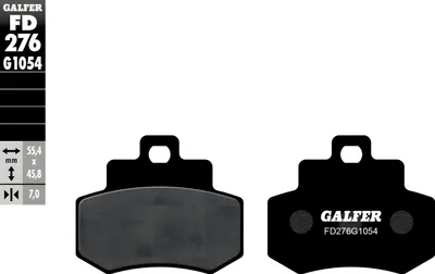 Produktbild von Bremsbeläge Galfer FD276G1054 Semi-Metall hinten für Kymco Grand Dink 250 ccm