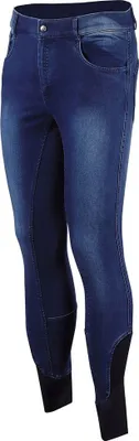 Produktbild von Harry´s Horse Liciano Denim Full Grip Reithose Blau 48 Blau 48