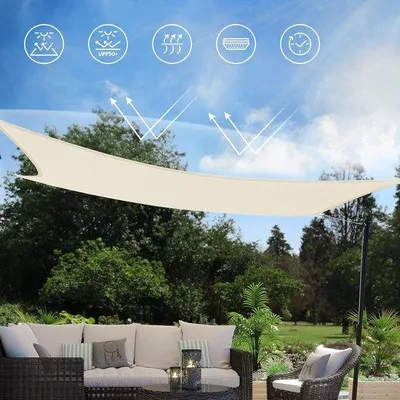 Immagine prodotto di Tenda da sole Famanu, impermeabile, dimensioni 3x4x5 metri