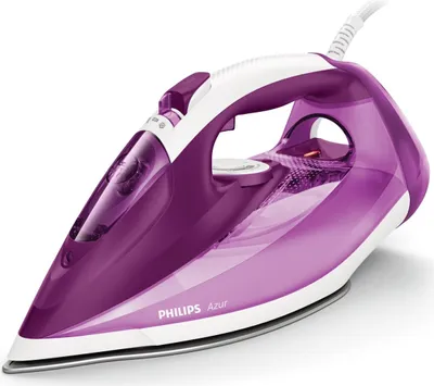 Produktbild von Philips Azur GC4543/30, Dampfbügeleisen, SteamGlide Plus-Sohle, 2 m, 210 g/min, Schwarz, Gelb, 50 g/min