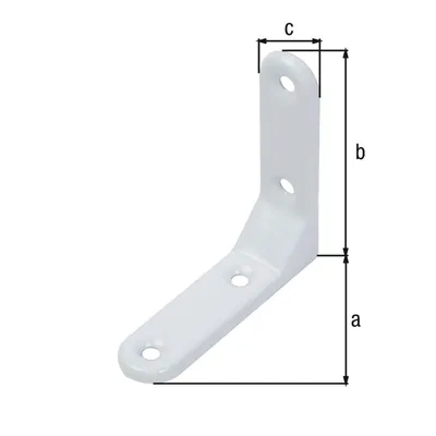 Image de Equerre Chaise Galva 75X75X20 Blanc