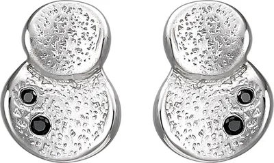 Produktbild von JOBO Ohrstecker 925 Sterling Silber 4 Zirkonia Ohrringe Silberohrringe
