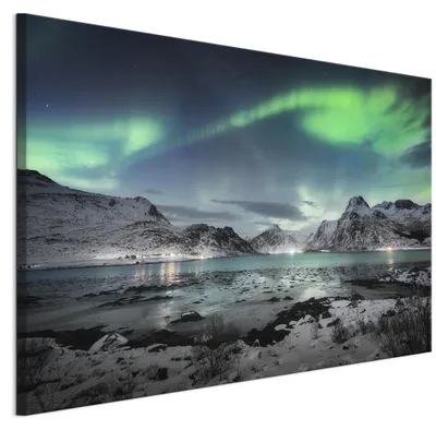 Image de LUMASOUL, tableau mural pour salon, impression sur toile, paysage, 90x60 cm, composition en une seule pièce, idéal pour chambre, couloir, bureau et cuisine, motif photographique moderne