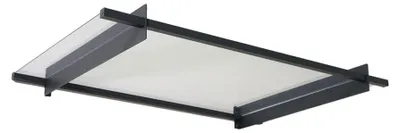Produktbild von Palram - Canopia Vordach Nancy 2050 Anthrazit 94x206x14 cm