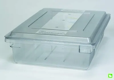 Produktbild von Rubbermaid Lebensmittelbehälter, 32 l, 66 x 46 x 15 cm, durchsichtig