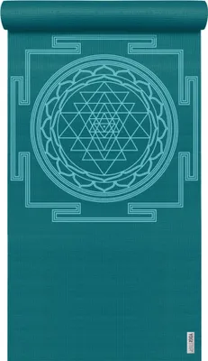 Immagine prodotto di Yogistar Yogamatte Basic - Sri Yantra, Benzina, Maße: 183 cm X 61 cm X 4 mm