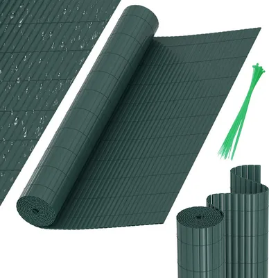 Immagine prodotto di TolleTour PVC schermo privacy stuoia privacy recinzione balcone frangivento schermo privacy per recinzione verde 80x1000cm