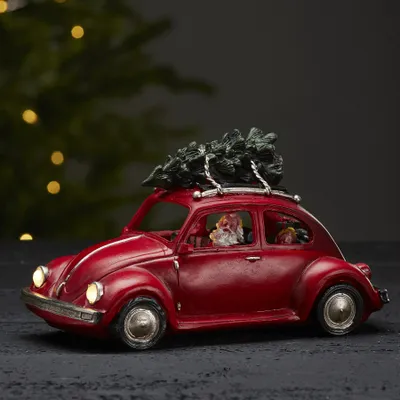 Zdjęcie produktu dla Star Trading Decorative Scenery Merryville, Lekka ozdoba, Czerwony, 6 h, 18 h, 3 szt., LED