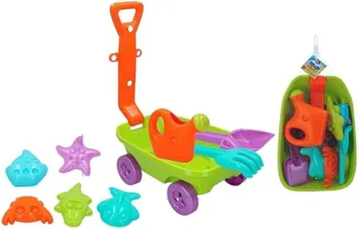 Obrázek produktu pro Sada plážových hraček Colorbaby (9 ks)