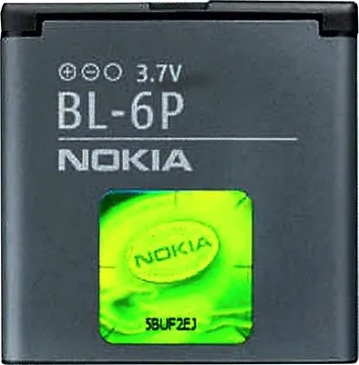 Produktbild von Nokia BL6P, Lithium-Ion (Li-Ion), Grau, Nokia 6500 classic