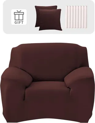 Produktbild von Famanu Bankbezug 1-Sitzer elastisch - Kaffee