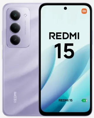 Produktbild von Xiaomi Redmi 15 8/256GB Sandy Purple Smartphone
