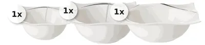 Produktbild von Servierschalen - Set 3 tlg. Dacapo