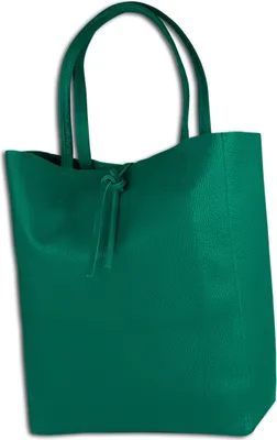 Zdjęcie produktu dla Torebki Toscanto Shopper, turkusowa skóra OTT112ST